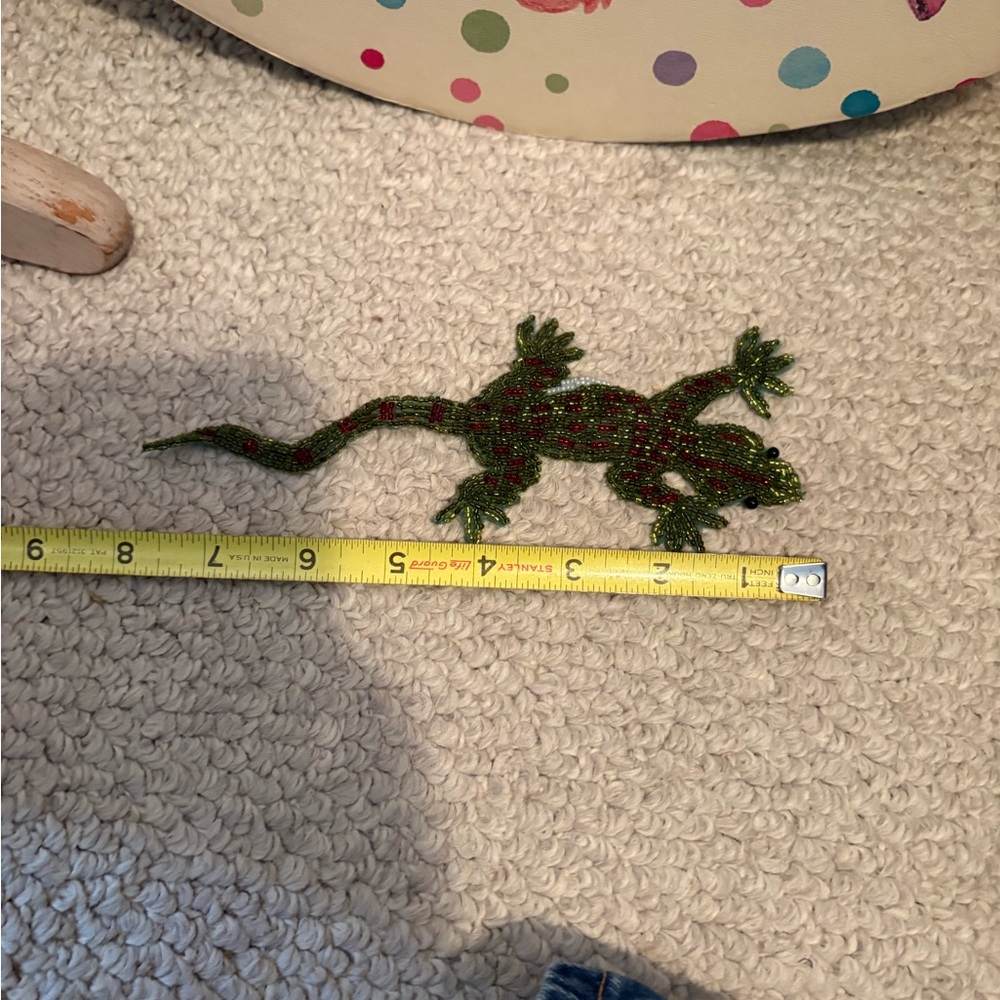 Beaded Gecko Lizard Patch New - image 4